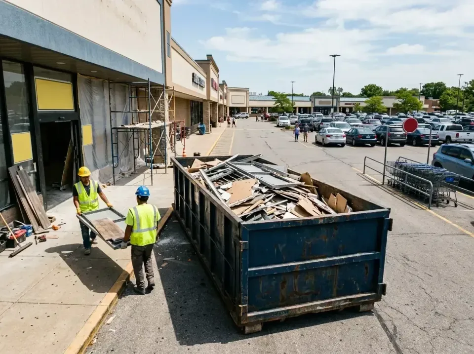 retail-store-renovation-debris-003 — frequently asked questions, Roll-off Dumpster Rentals in Lakin, KS